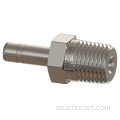 Tubo de adaptador masculino